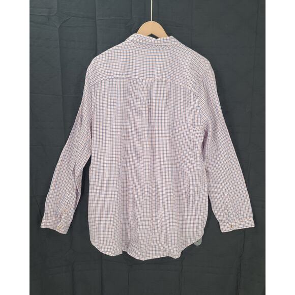 G.H. Bass men's plaid button down plaid Academia NWT Size XXL preppy gorpcore - Picture 2 of 9